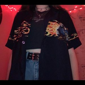 super cool vintage button down